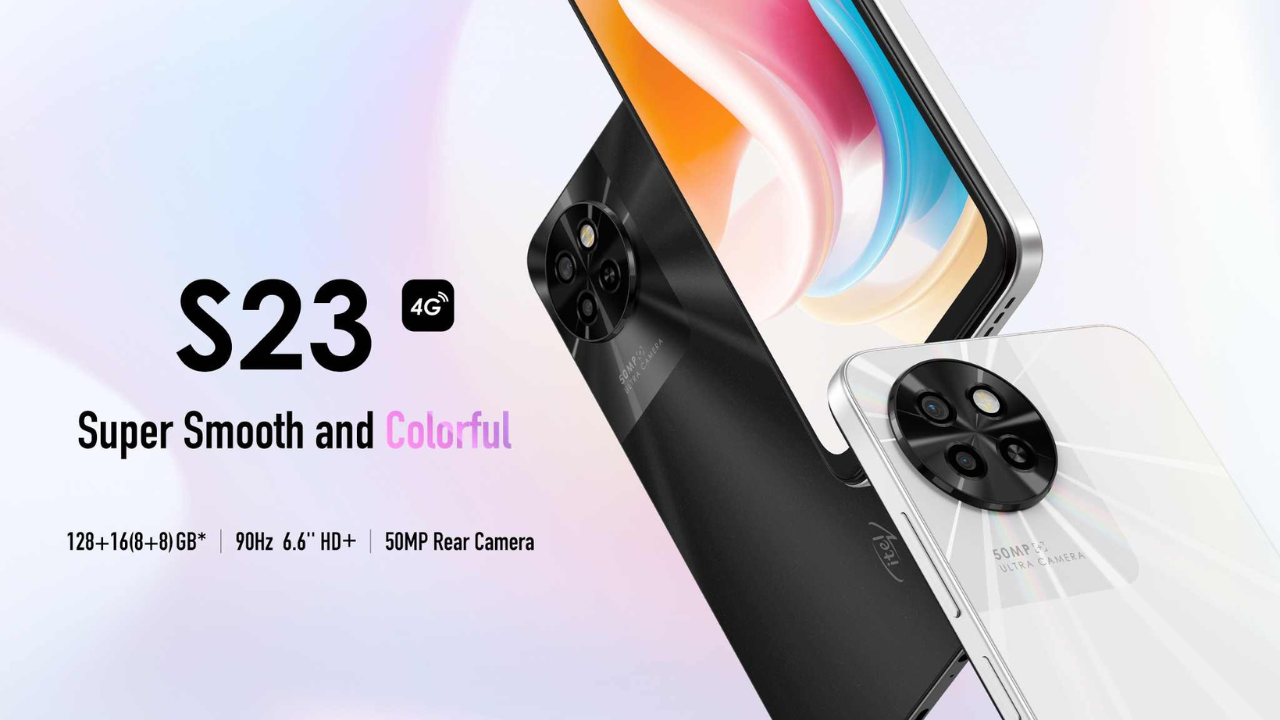 itel takes over with its Premium Color-changing New Smartphone S23